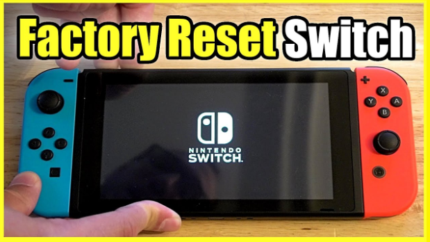 how to reset nintendo switch