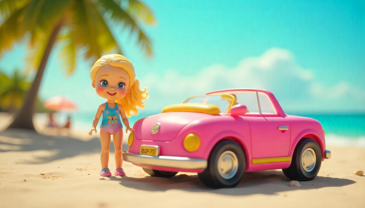 Polly Pocket Car